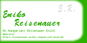 eniko reisenauer business card